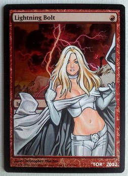 Lightning Bolt, Emma Frost X-Men Comics Fan Art