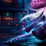 Sakura, the lone Samurai Girl