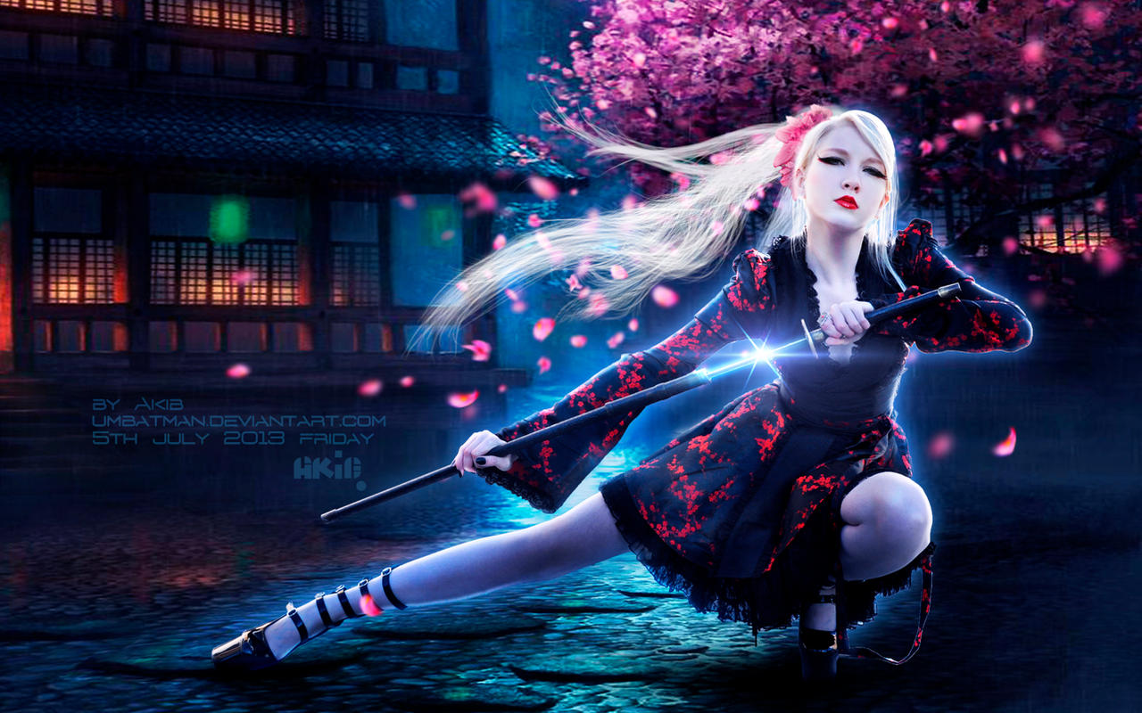 Sakura, the lone Samurai Girl by umbatman on DeviantArt