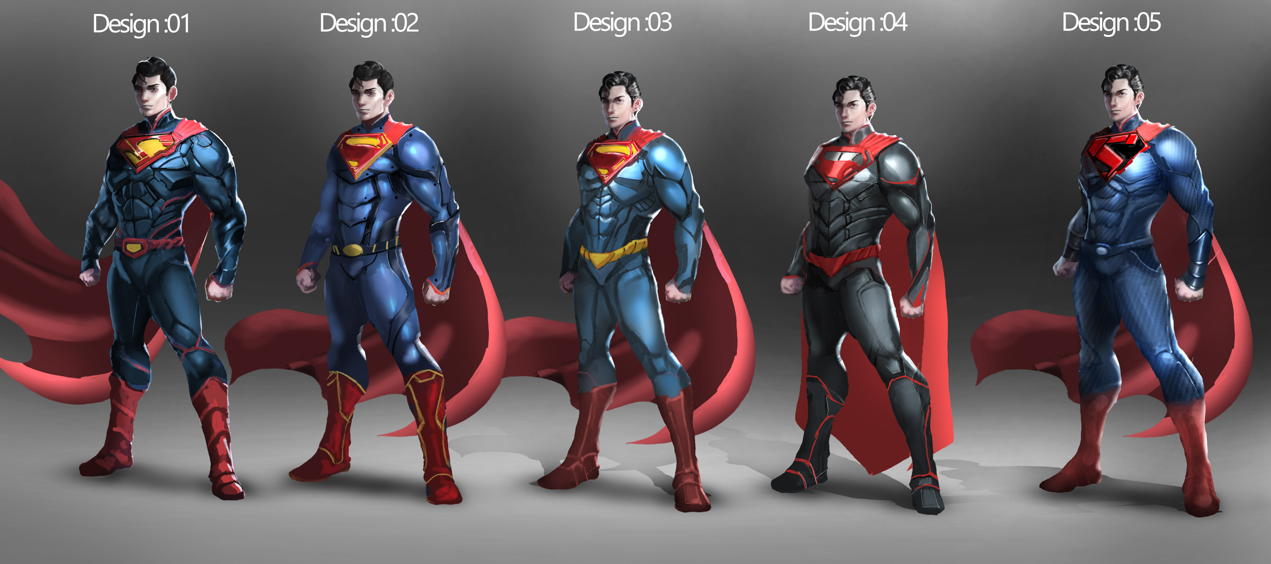 Superman design by umbatman on DeviantArt