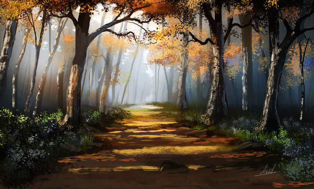 Walking In the Park by umbatman on DeviantArt