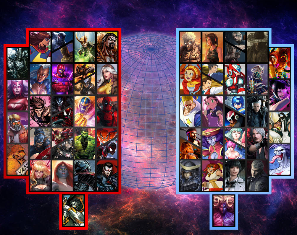 My Marvel vs Capcom 4 Roster by Tony2-Dirty on DeviantArt