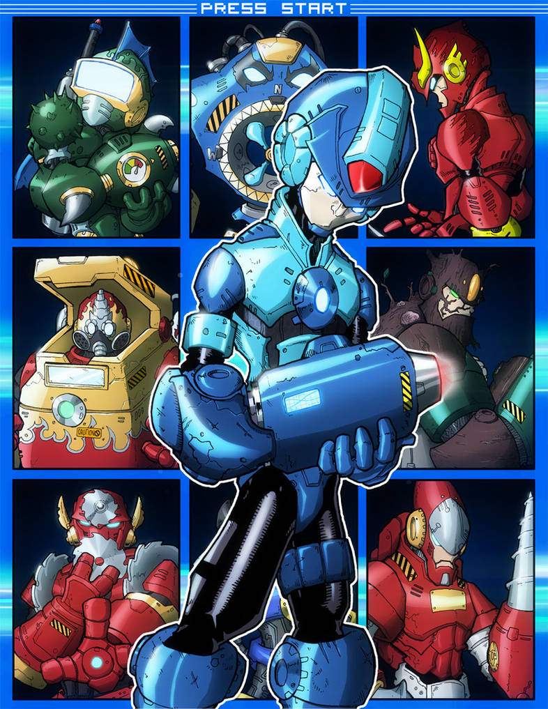 Megaman Select by RecklessHero