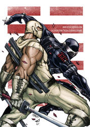 Snake Eyes and Storm Shadow