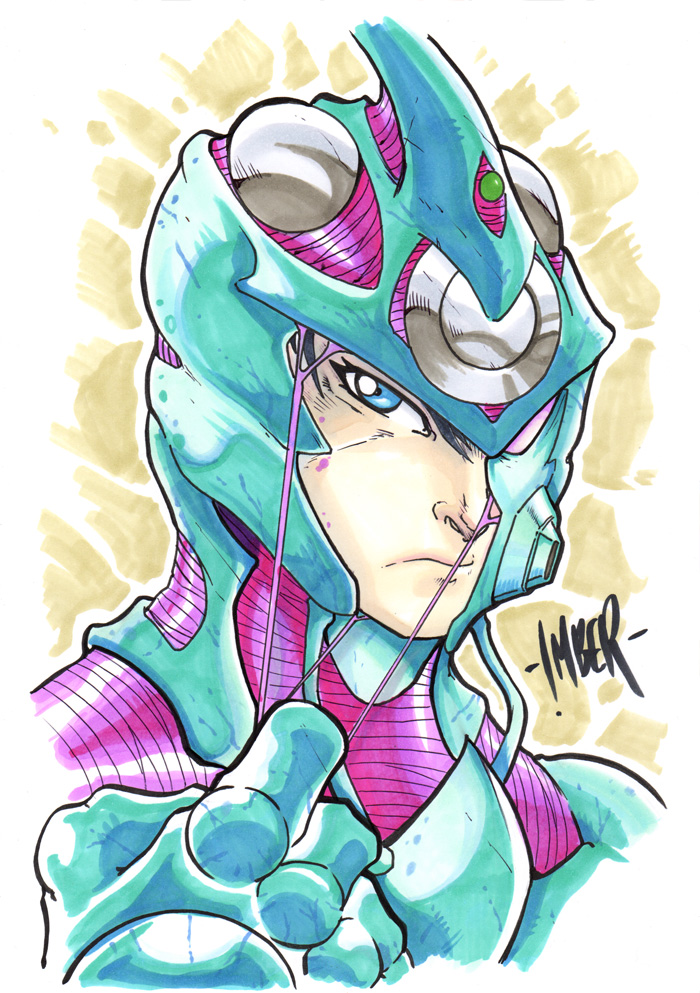 Guyver Marker Sketch