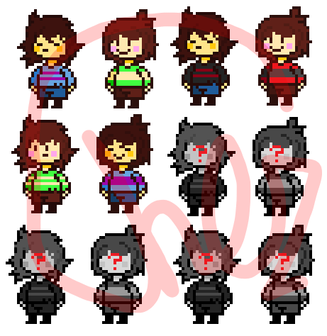 Chara And Frisk Au Overworld Sprites By Cheesecakeisdelish On Deviantart Chara And Frisk Au Overworld Sprites By Cheesecakeisdelish On Deviantart