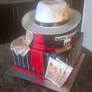 Mafia Theme Birthday Cake