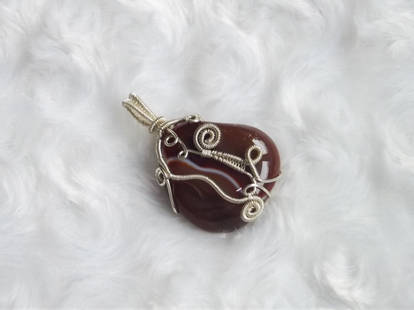 Carnelian pendant