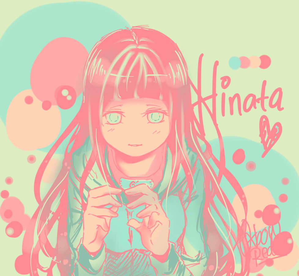 Hinata Hyuuga (color palette)