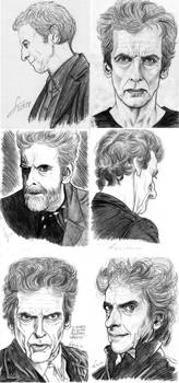 Peter Capaldi portrait compilation