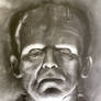 Karloff Frankenstein Monster graphite portrait