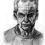 Ballpoint pen Peter Capaldi portrait