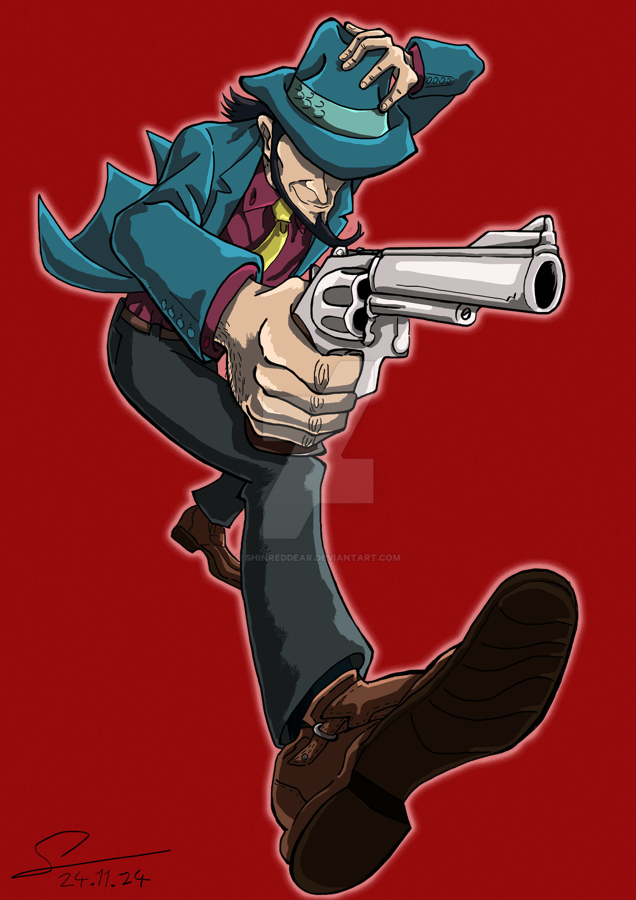 Stylish Looks with Shaggy Beard by ShinRedDear on DeviantArt