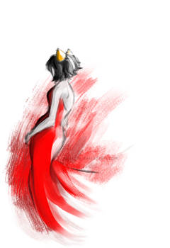 Homestuck: Red dress