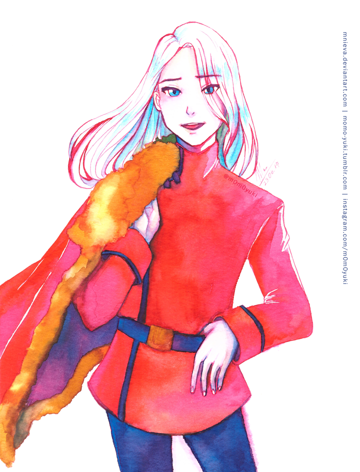 Yuri on Ice: Durmstrang!Victor by mnieva