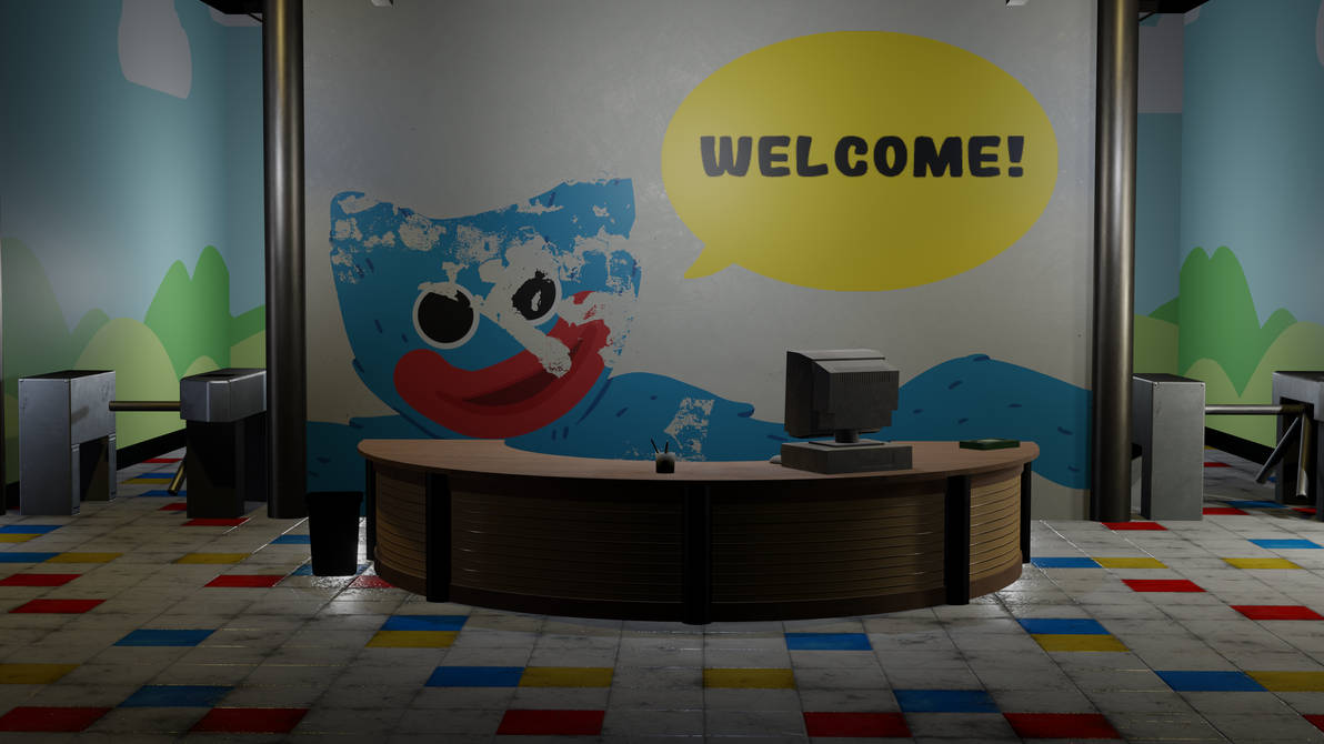 Player Poppy Front Poppy Playtime Ch1 Entrance and Hub Map(download) by Aless26picar on ...