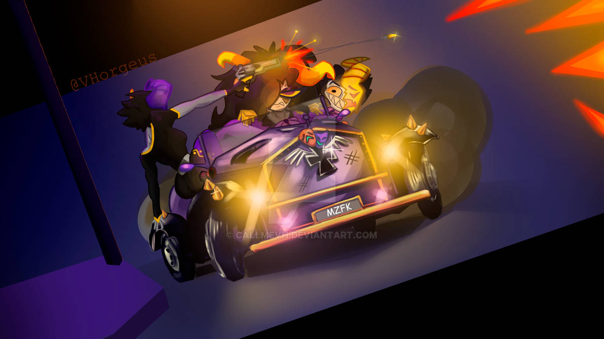 Clown car full of Clowns by callMEvh on DeviantArt