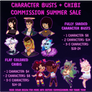 SUMMER COMMISSION SALE: CLOSED !!!