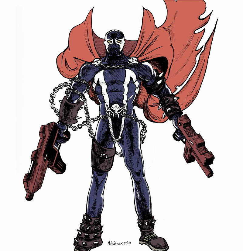 Fanart Spawn (color) by PaulaEdith on DeviantArt
