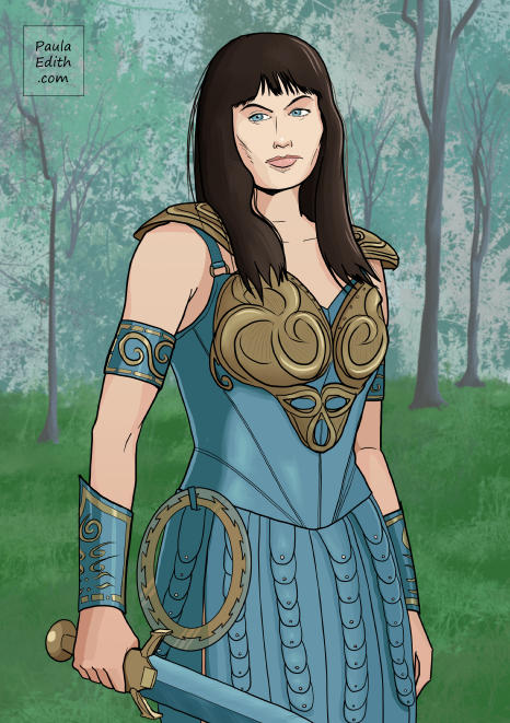 Xena Fanart By PaulaEdith On DeviantArt xena-fanart-by-paulaedith-on-deviantart