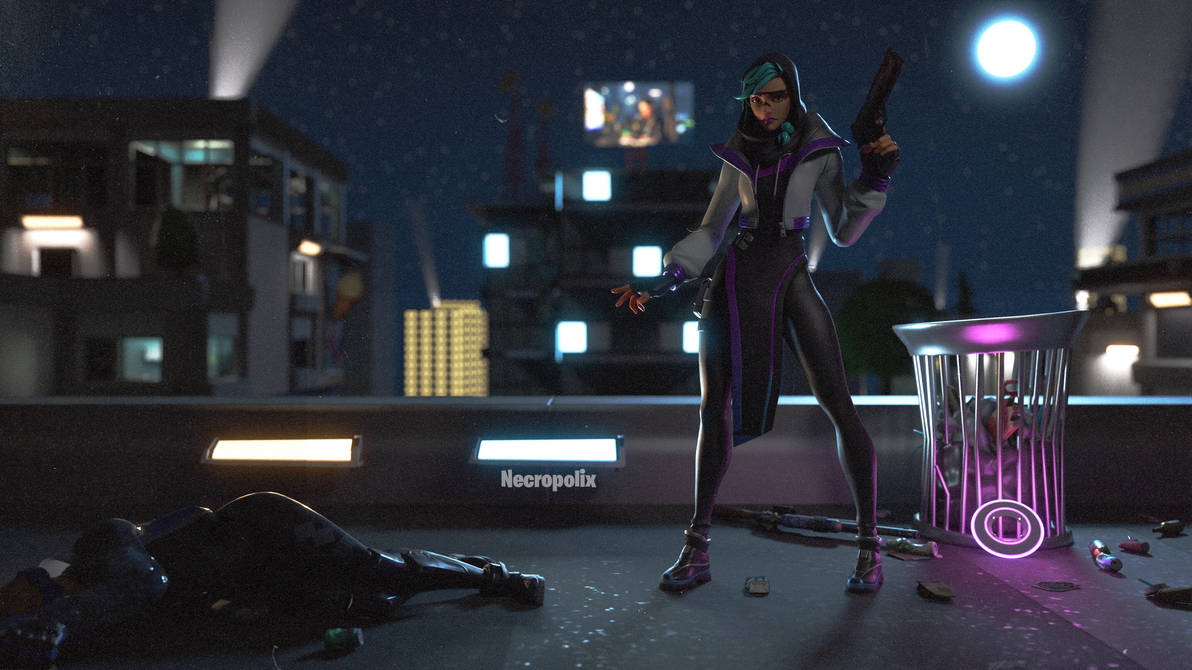 Fortnite Synapse Artwork by Necroplix on DeviantArt