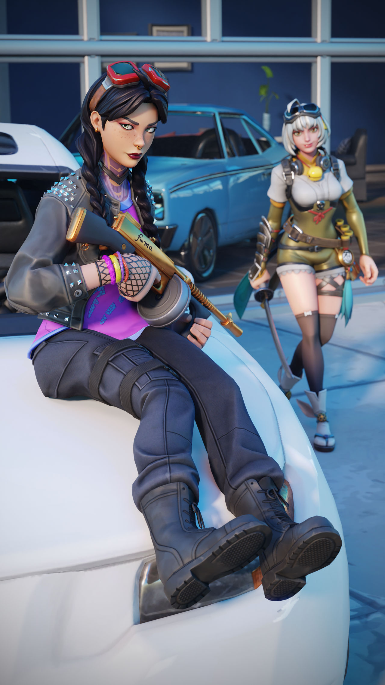 Jules and Razor in Lazy by Necroplix on DeviantArt