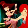 Meg and Ariel
