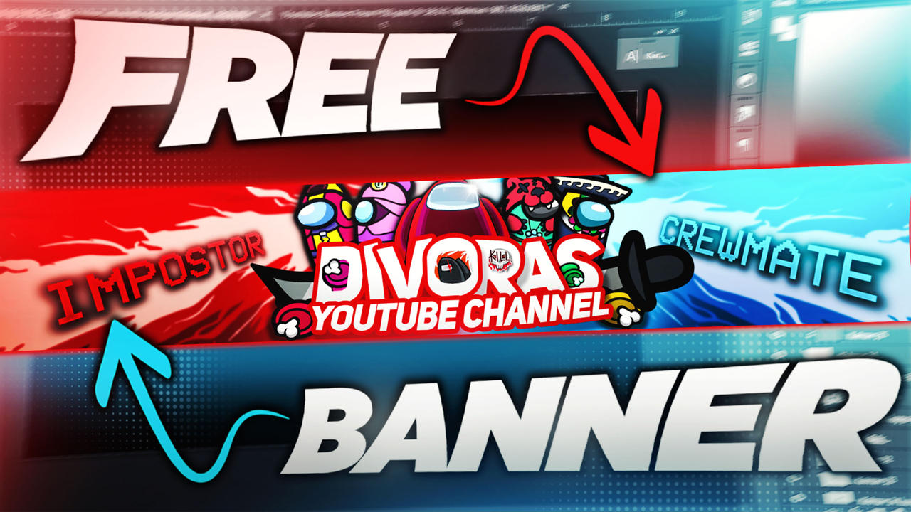 Among Us Free Youtube Banner By Divoras On Deviantart Among Us Free Youtube Banner By Divoras On Deviantart