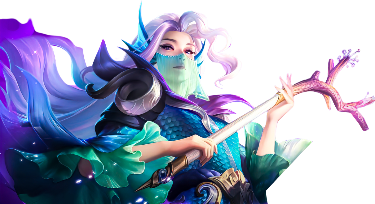 Mobile Legends Luo Yi Siren Priestess 4K PNG by Divoras on DeviantArt