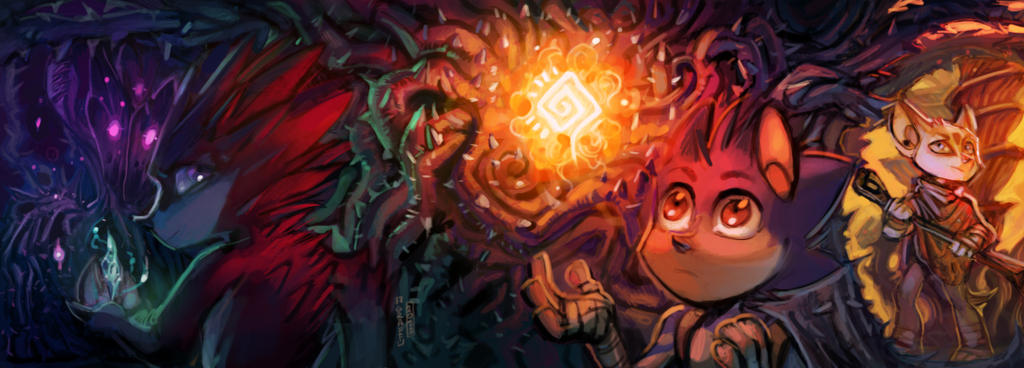 COMIC BANNER by TheDarkForestComic on DeviantArt