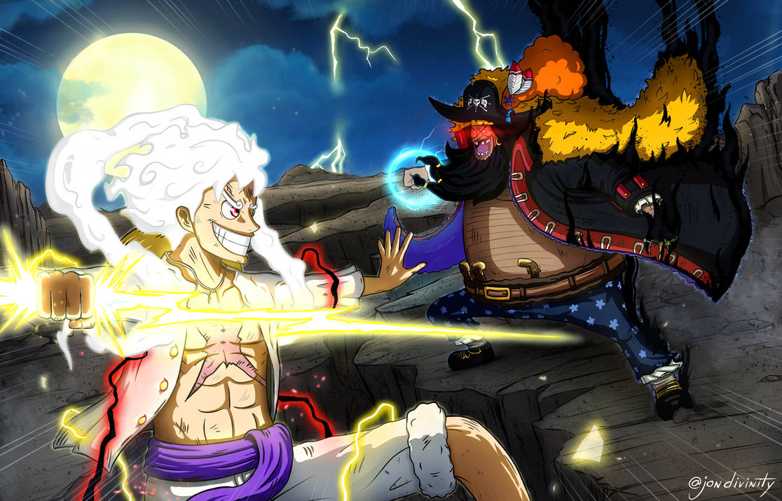 Luffy Vs Blackbeard By DrJasonTV On DeviantArt luffy-vs-blackbeard-by-drjasontv-on-deviantart