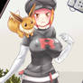 Team Rocket Female Grunt - Pokemon Lets Go