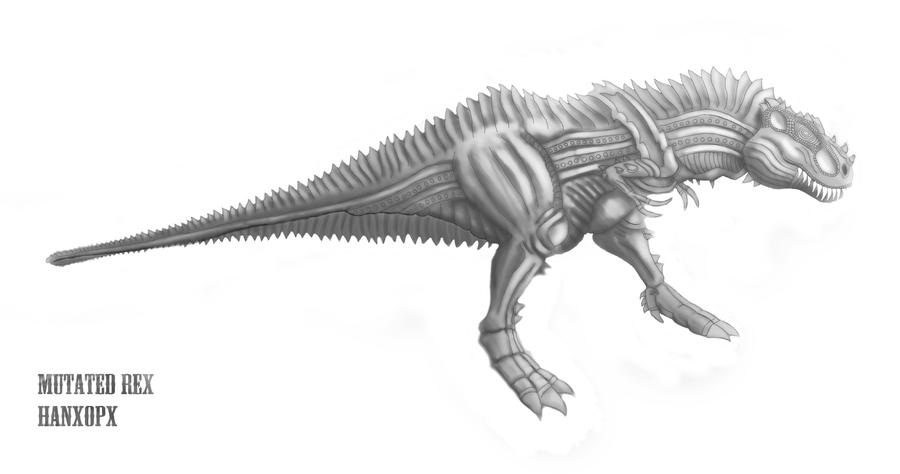 Infested Rex Mutated Rex by HANxOPX on DeviantArt