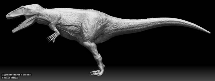 Giganotosaurus Carolinii ZBrush