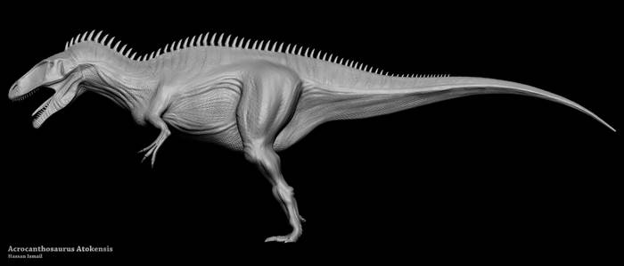 Acrocanthosaurus Atokensis - ZBrush