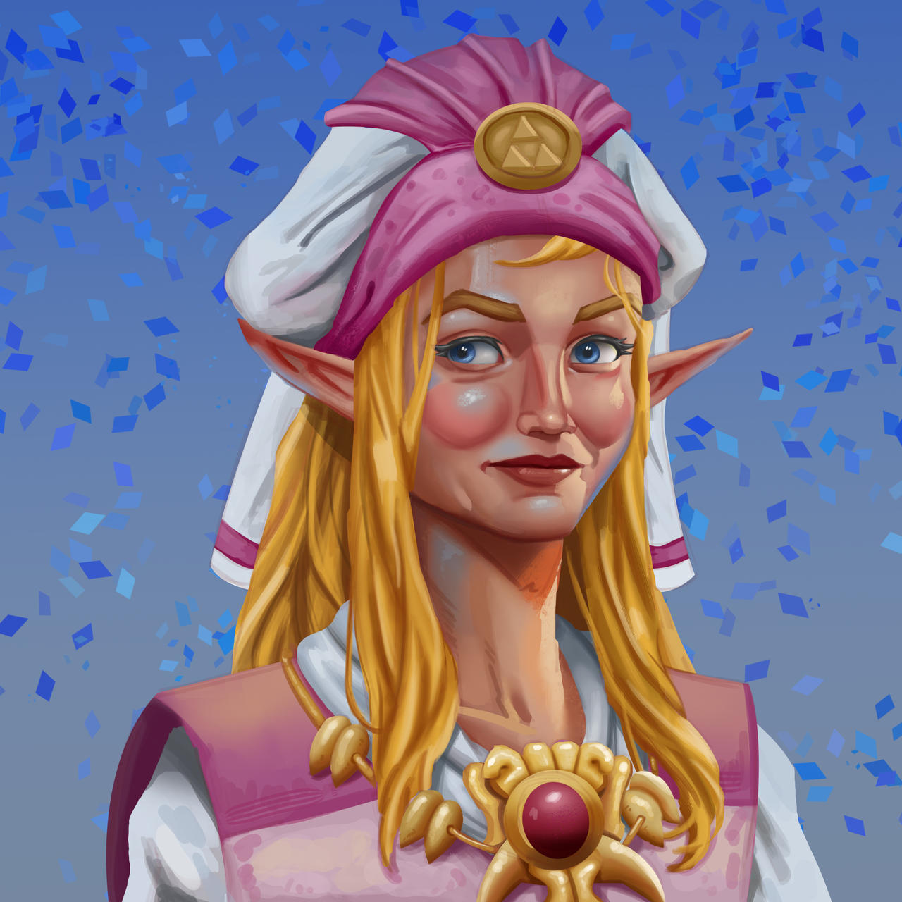 Zelda Portrait by Moiibivart on DeviantArt