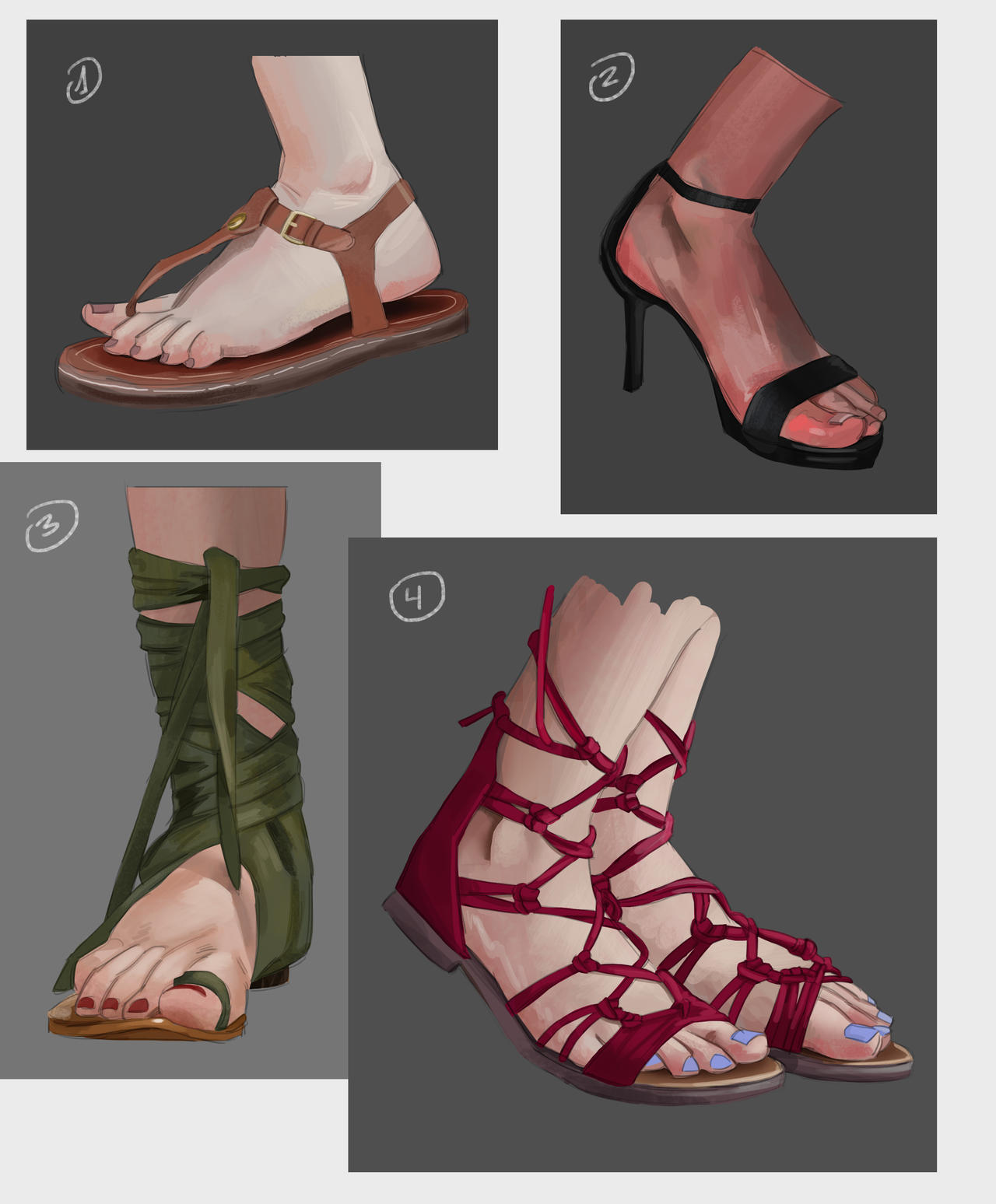 More feet study sketches by Moiibivart on DeviantArt