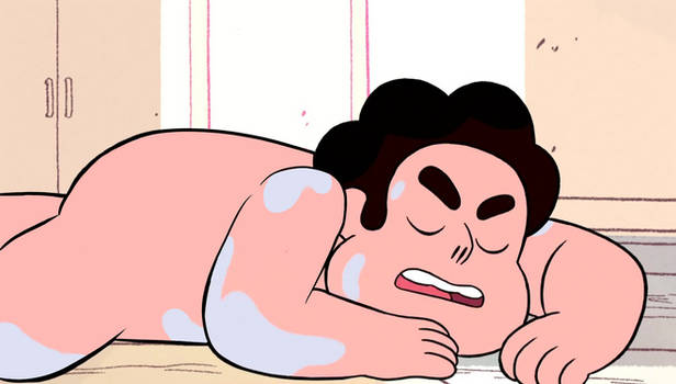 Steven Universe - Tired after a Skinny Dip (SFW)