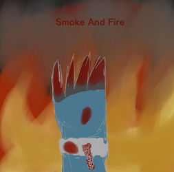 Smoke and fire title page