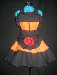 Naruto Shippuden Cosplay Apron Pinafore