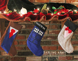 Doctor Who Christmas Stockings