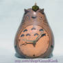 Totoro Gourd Clock