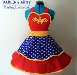 Wonder Woman Cosplay Pinafore