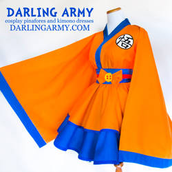Goku - Dragonball Z - Cosplay Kimono Dress