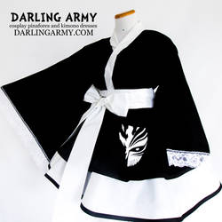 Ichigo Bankai Bleach Cosplay Kimono Dress