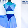 Lapis Lazuli Steven Universe Cosplay Printed Dress