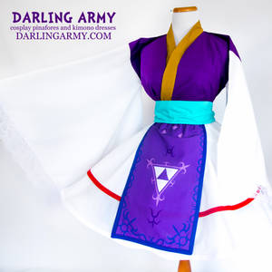 Princess Hilda Legend of Zelda Cosplay Kimono Dres