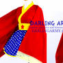 Customized Wonder Woman Kimono Dress Commission