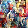 Mangala abstract painting