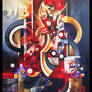 KABUKI ABSTRACT PAINTING